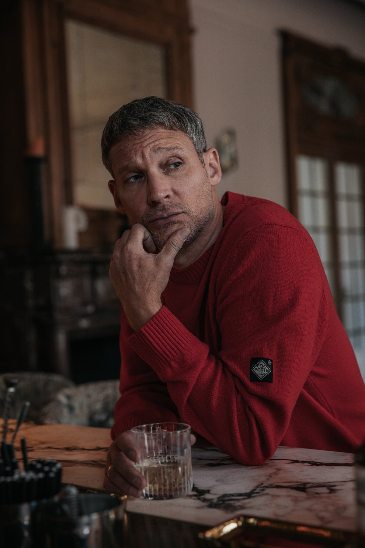

Camisola de lã Homem Solino Wooly chilli pepper | Freeman T. Porter