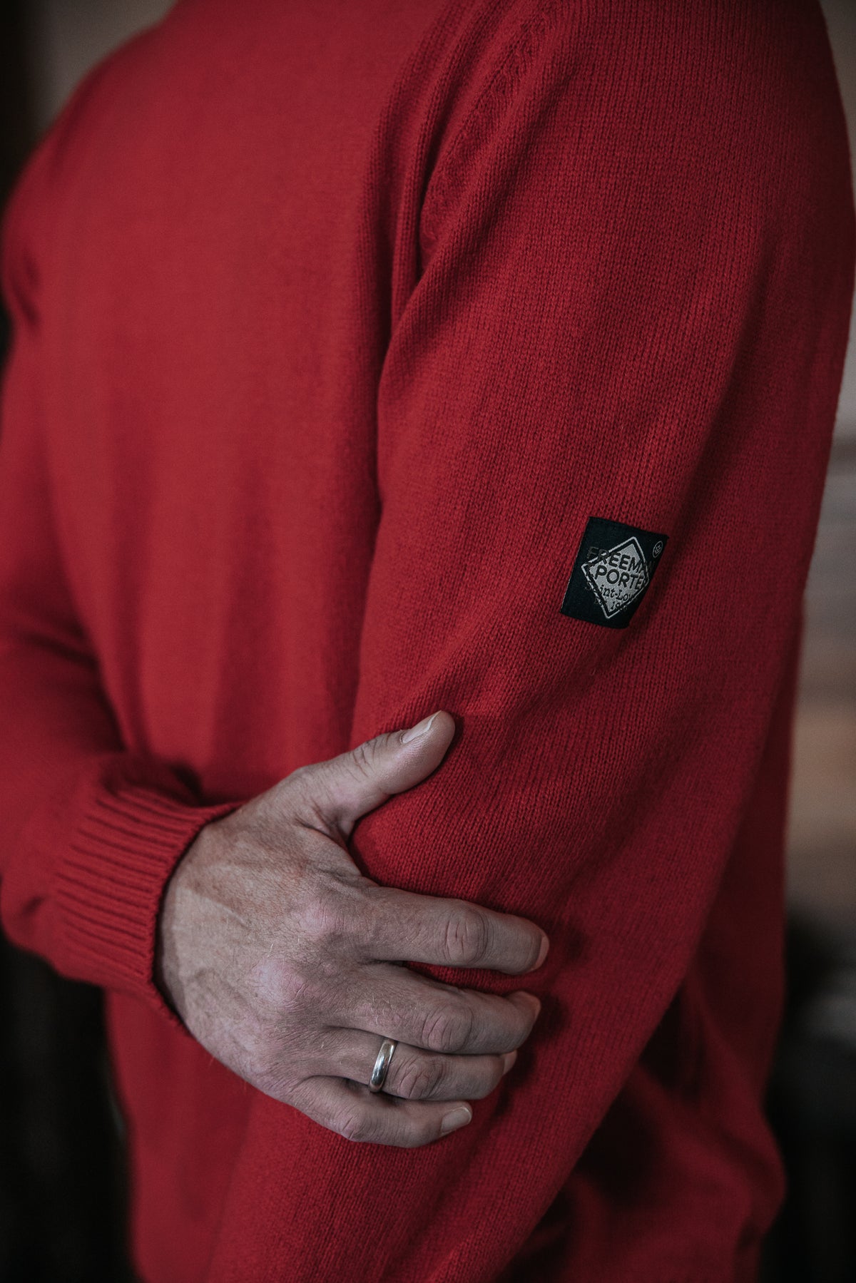 

Camisola de lã Homem Solino Wooly chilli pepper | Freeman T. Porter