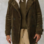 

Samtmantel Mann Daril Big Corduroy olive night | Freeman T. Porter