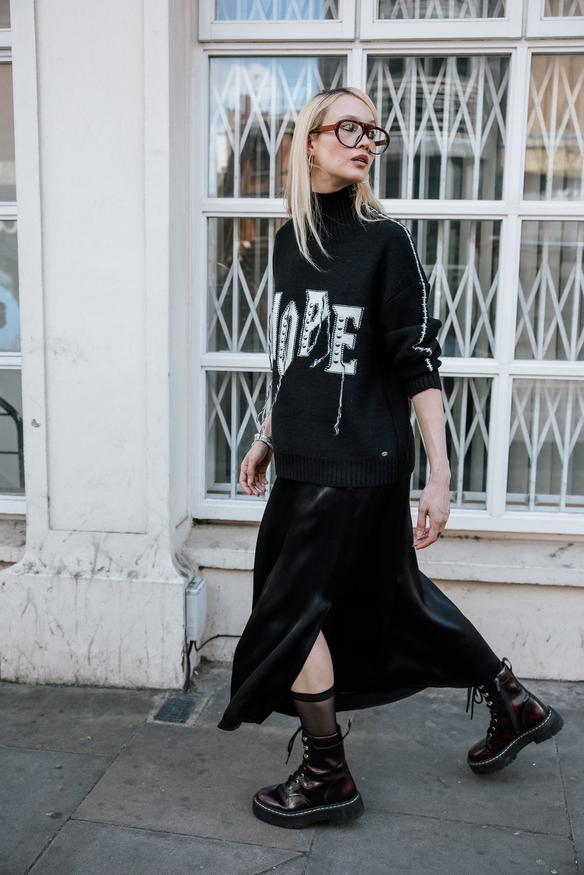 

Pullover mit Fransen-Details Damen Pears Rock black | Freeman T. Porter