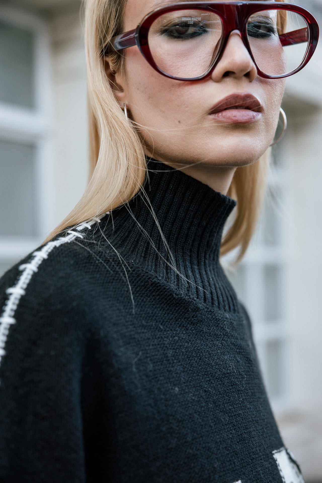 

Pullover mit Fransen-Details Damen Pears Rock black | Freeman T. Porter
