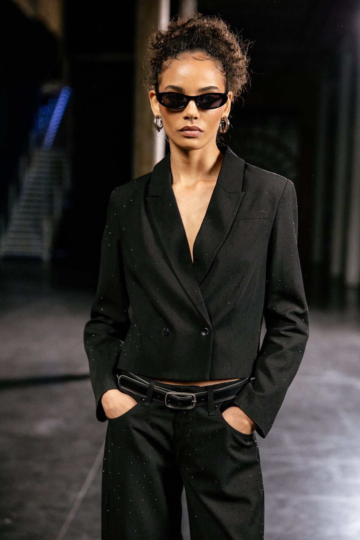 

Blazer Femme Océane Diamente black | Freeman T. Porter