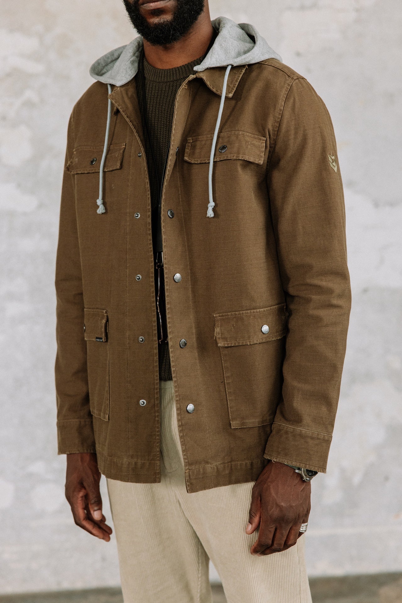 
              

Parka à capuche Homme Tyto Hood burnt olive | Freeman T. Porter
            