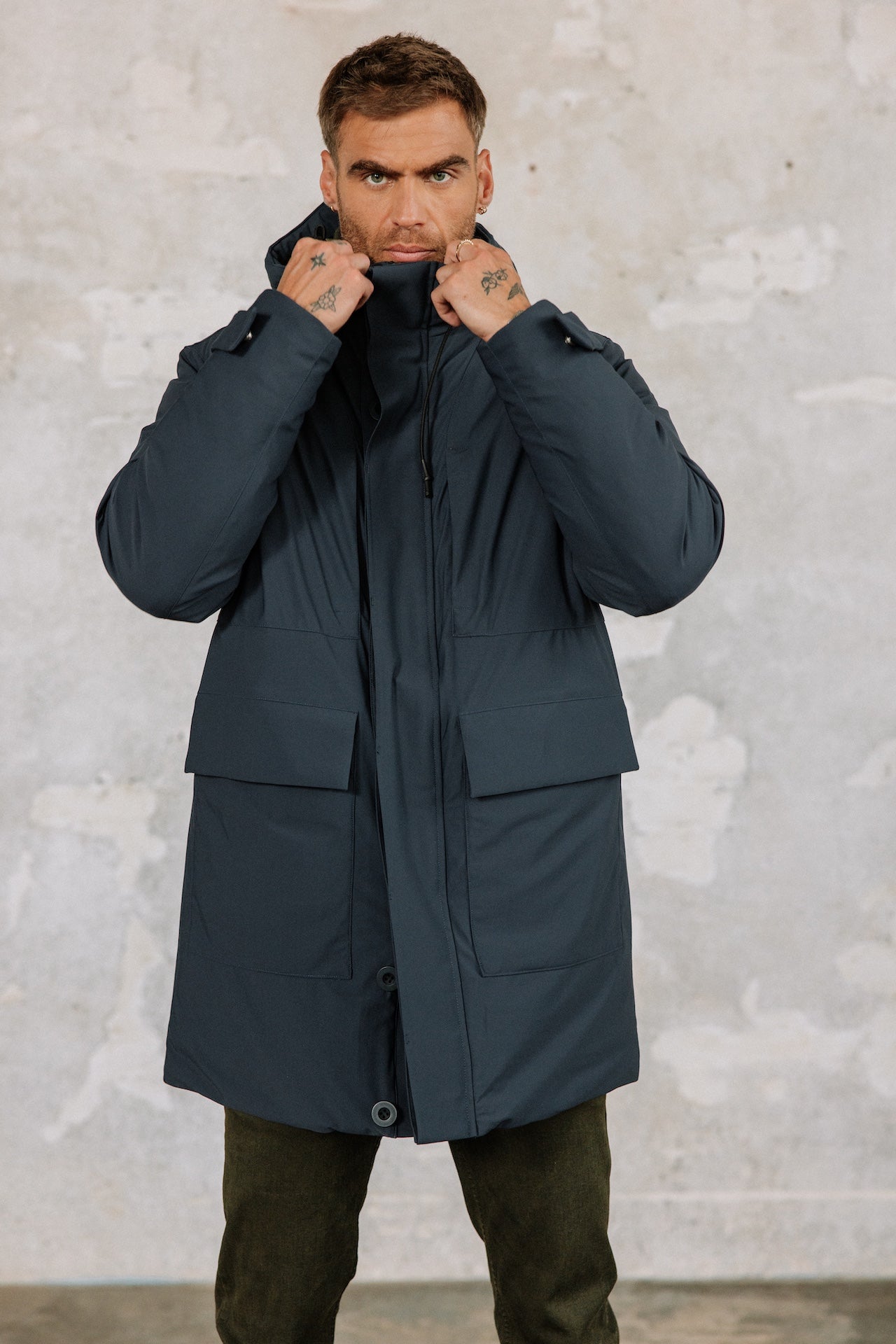   
            

Parka à capuche Men Tedd Neo navy | Freeman T. Porter
          