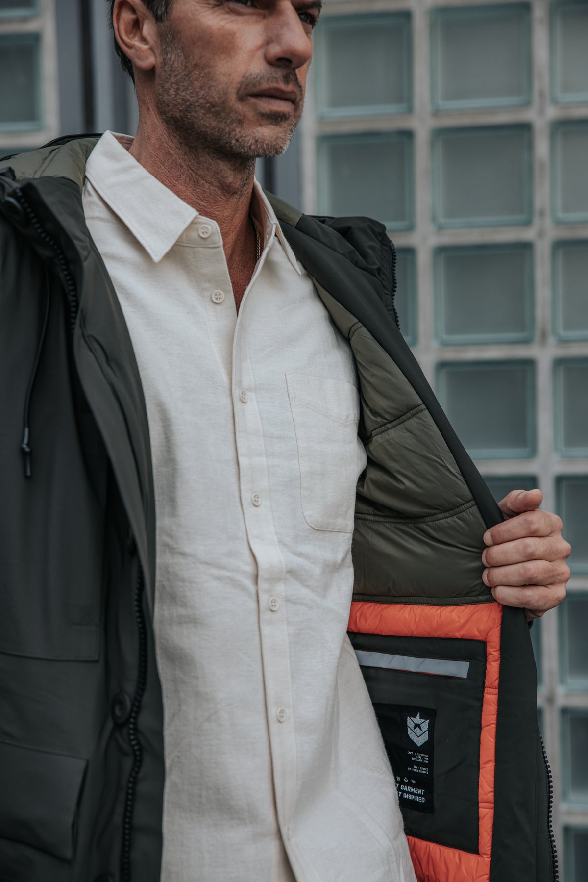 

Parka mit Kapuze Herren Tedd Neo khaki | Freeman T. Porter