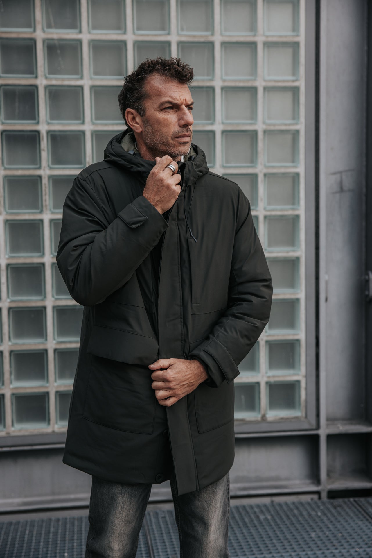 

Parka mit Kapuze Herren Tedd Neo khaki | Freeman T. Porter