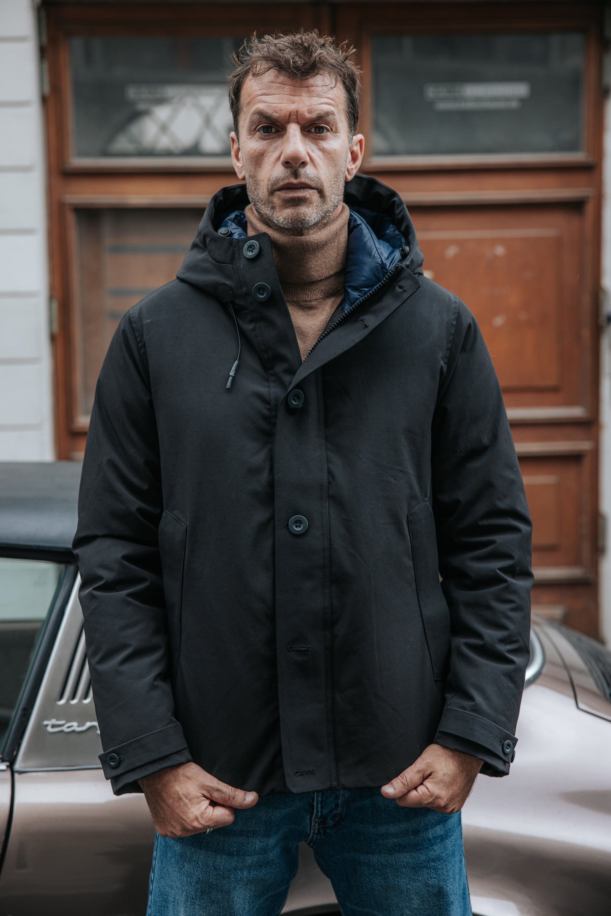 

Steppjacke Herren Crockett Wind black | Freeman T. Porter