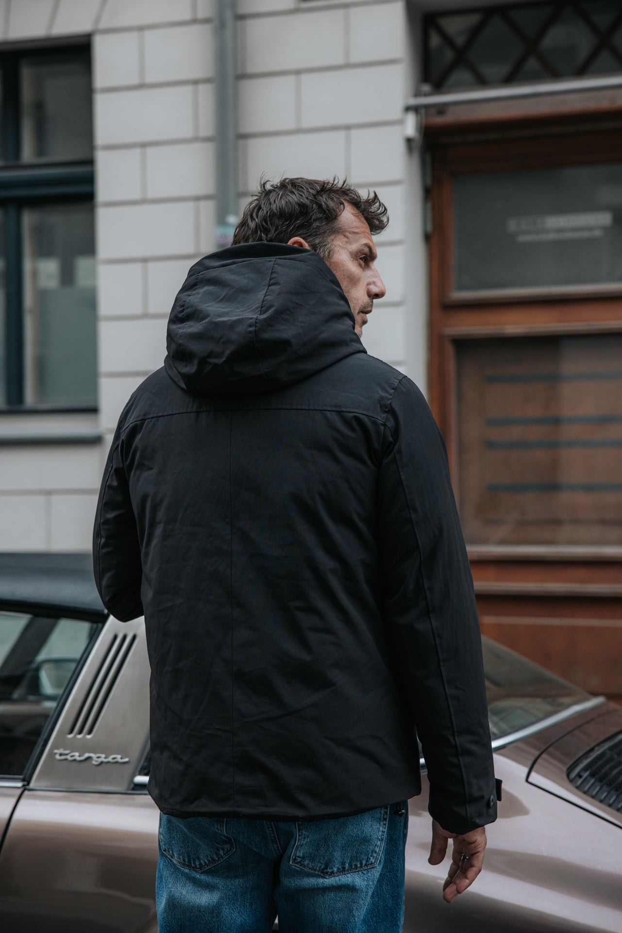 

Steppjacke Herren Crockett Wind black | Freeman T. Porter