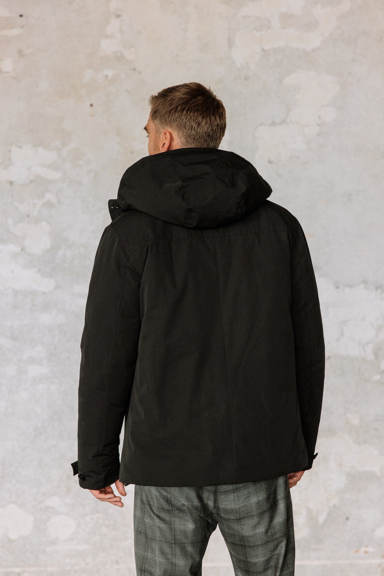 

Veste matelassée Homme Crockett Wind black | Freeman T. Porter