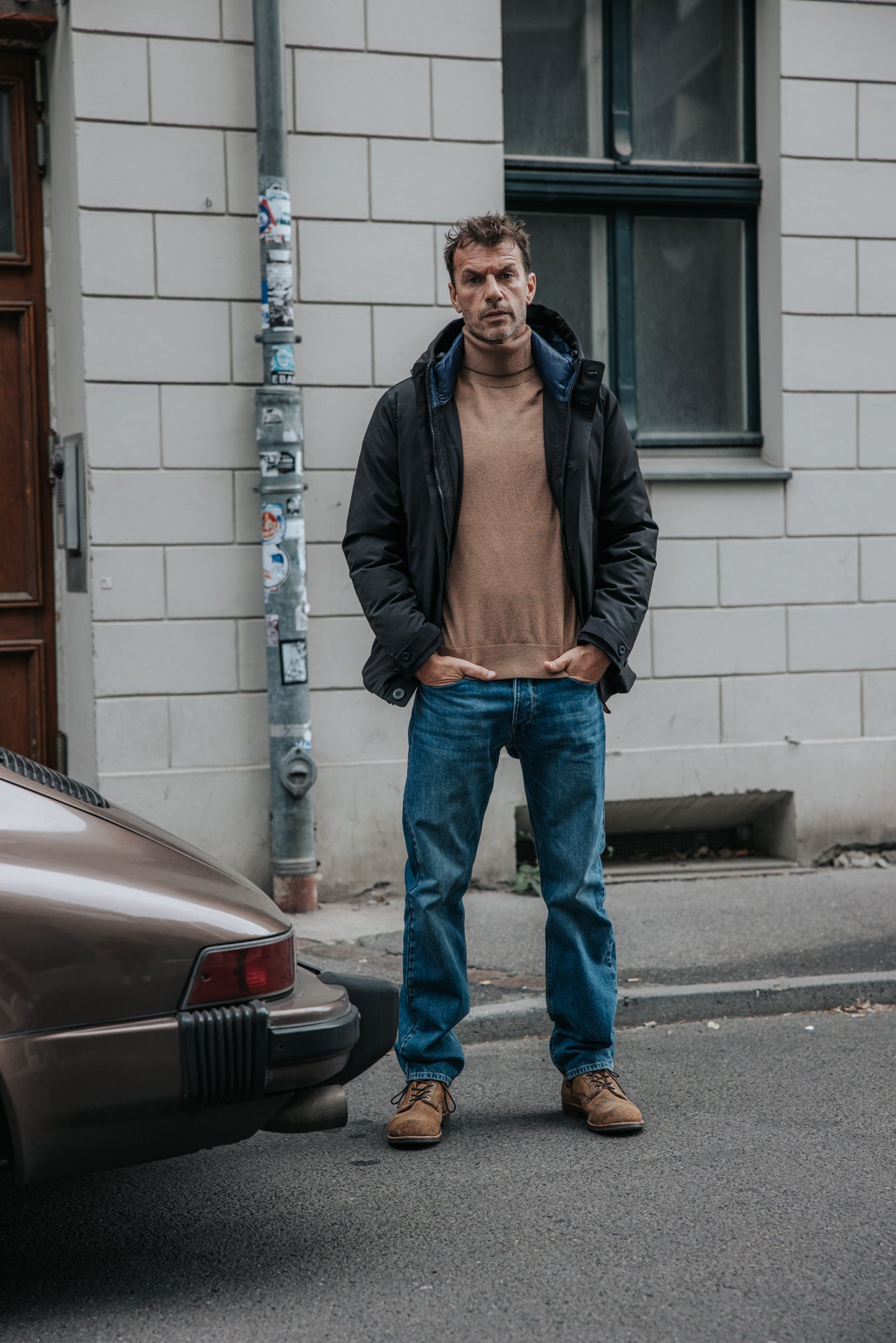 

Steppjacke Herren Crockett Wind black | Freeman T. Porter