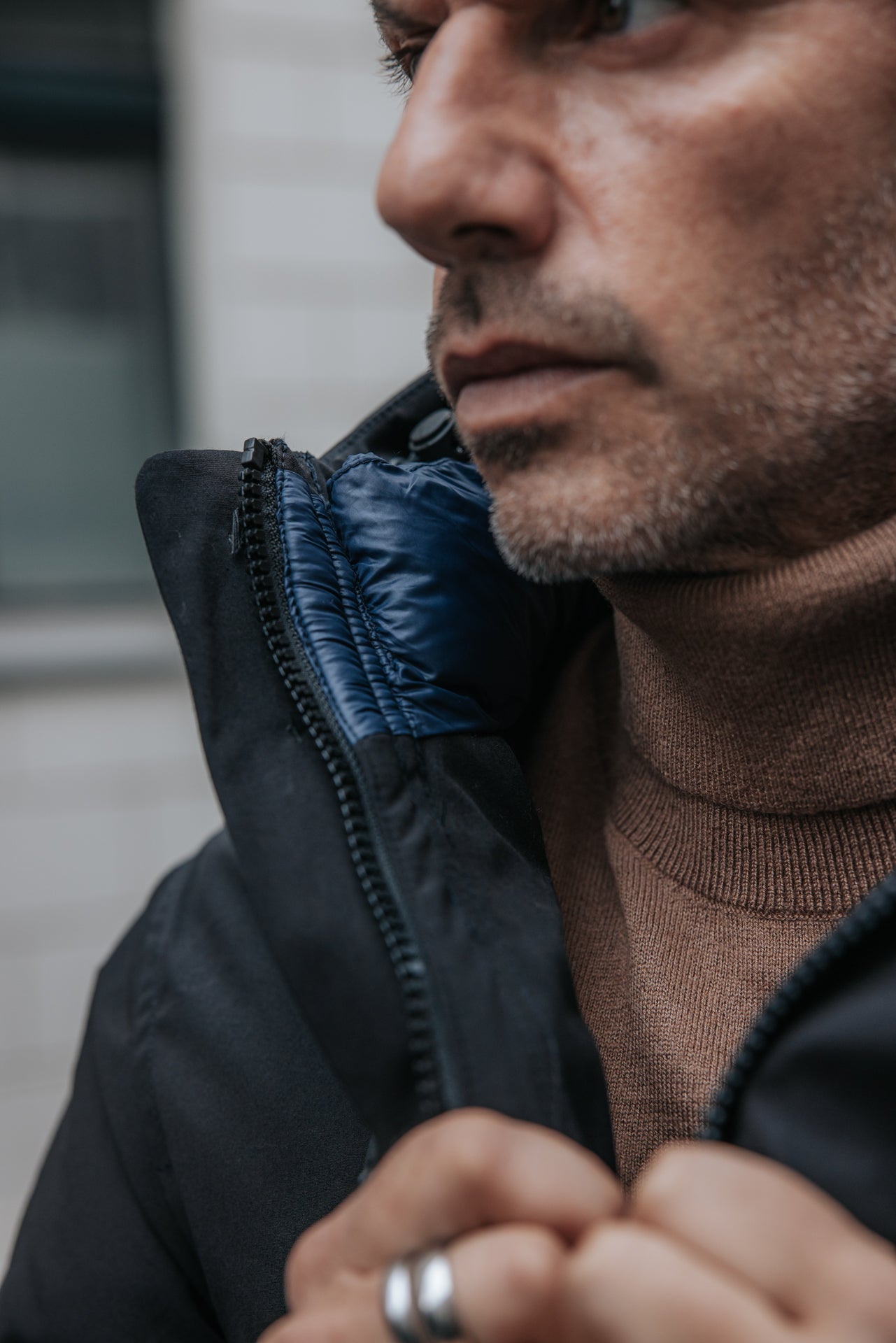 

Steppjacke Herren Crockett Wind black | Freeman T. Porter