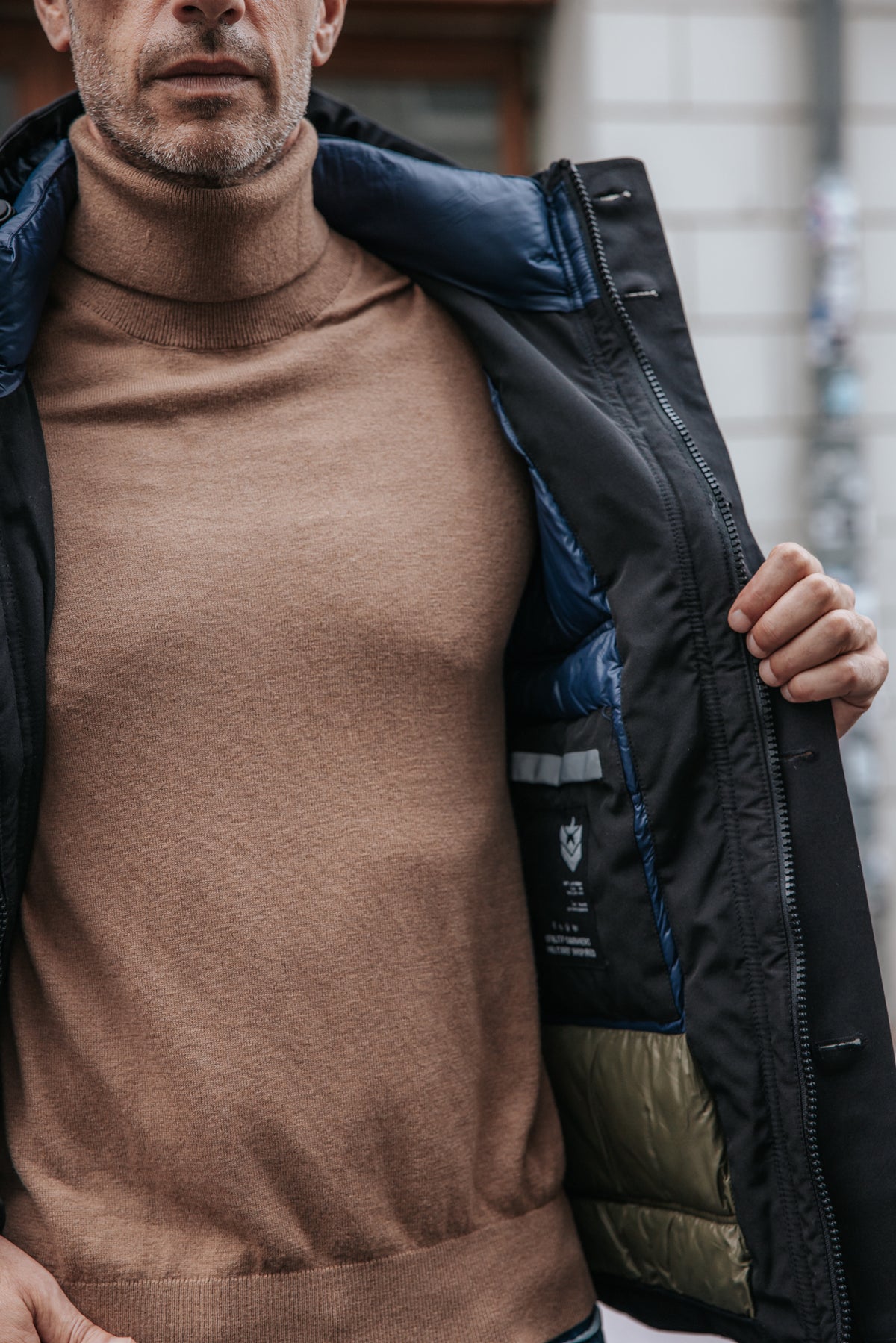 

Steppjacke Herren Crockett Wind black | Freeman T. Porter