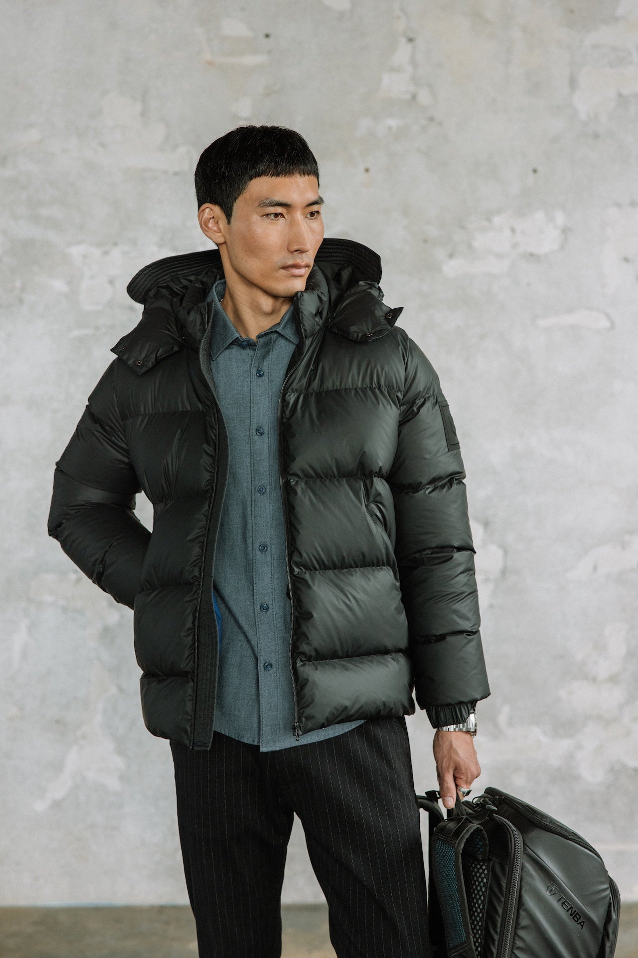   
            

Doudoune à capuche Homme Conor Nylon black | Freeman T. Porter
          