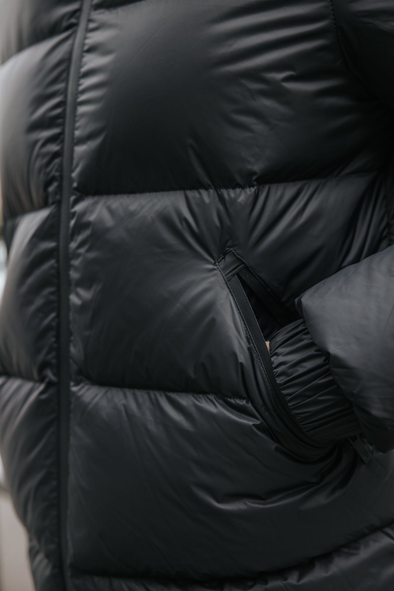 

Plumífero con capucha Hombre Conor Nylon black | Freeman T. Porter