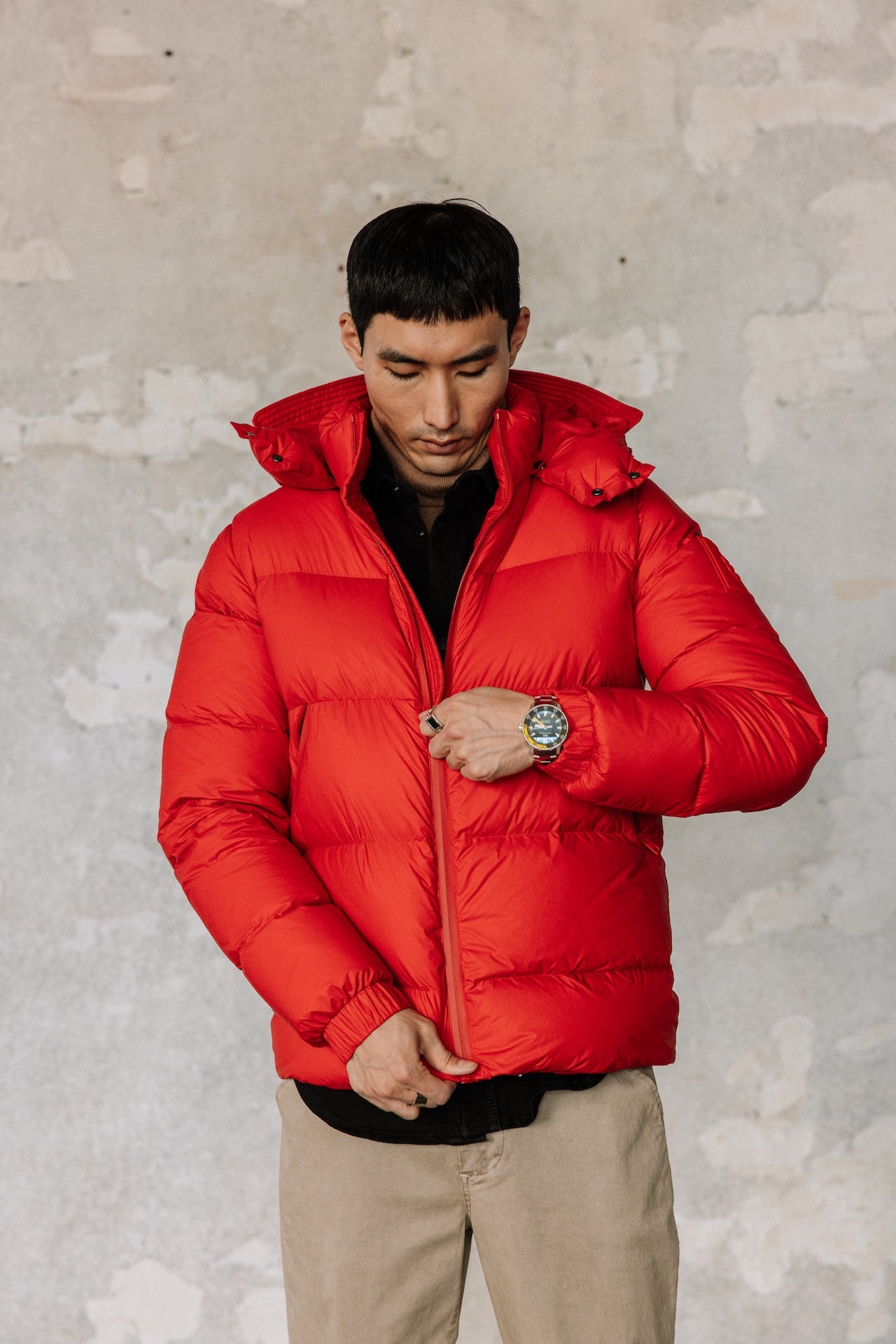   
            

Doudoune à capuche Homme Conor Nylon chinese red | Freeman T. Porter
          
