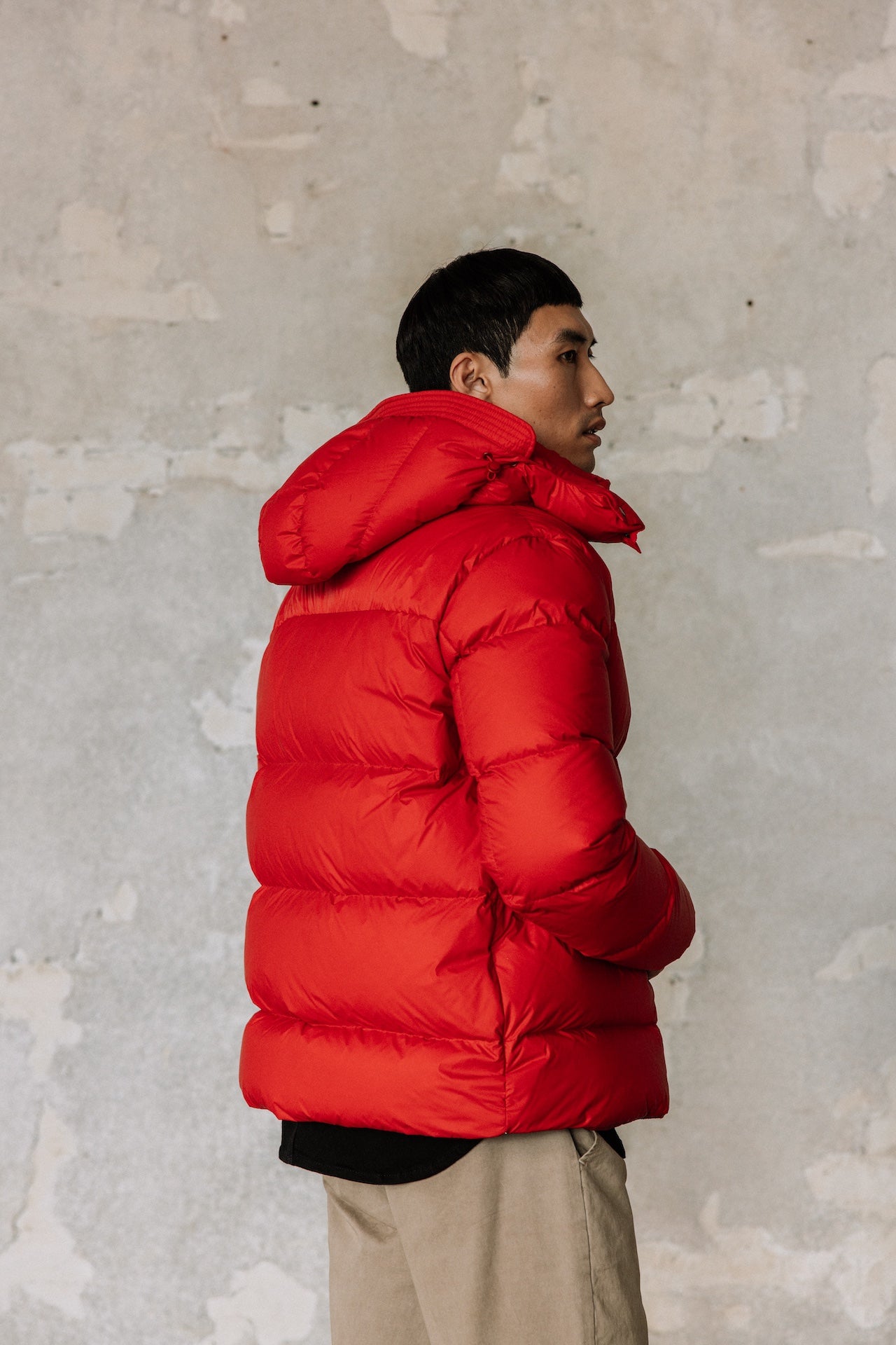 

Doudoune à capuche Homme Conor Nylon chinese red | Freeman T. Porter
