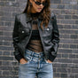 

Teddy en cuir Femme Virgy Cuir black | Freeman T. Porter