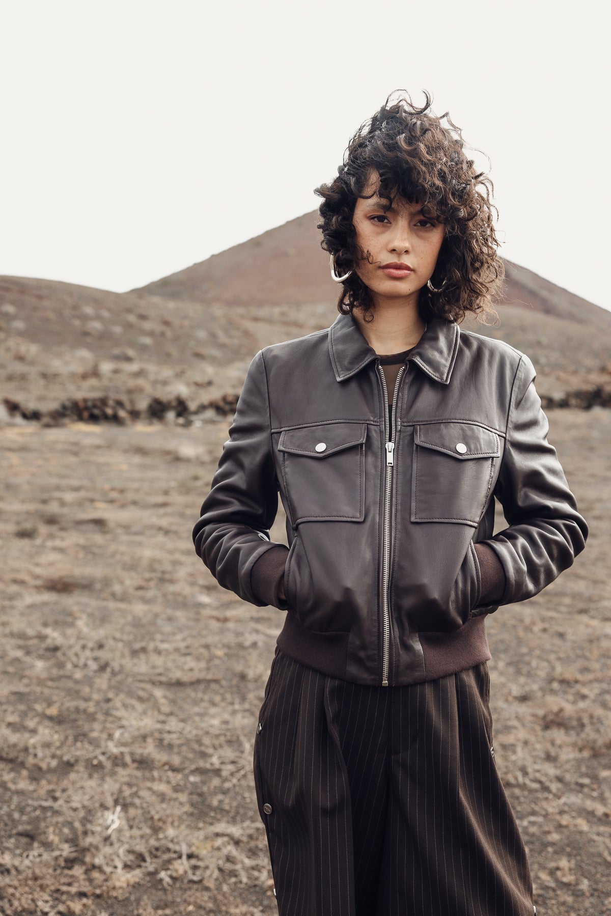   
            

Bomber en cuir Femme Virgy Leather brown | Freeman T. Porter
          