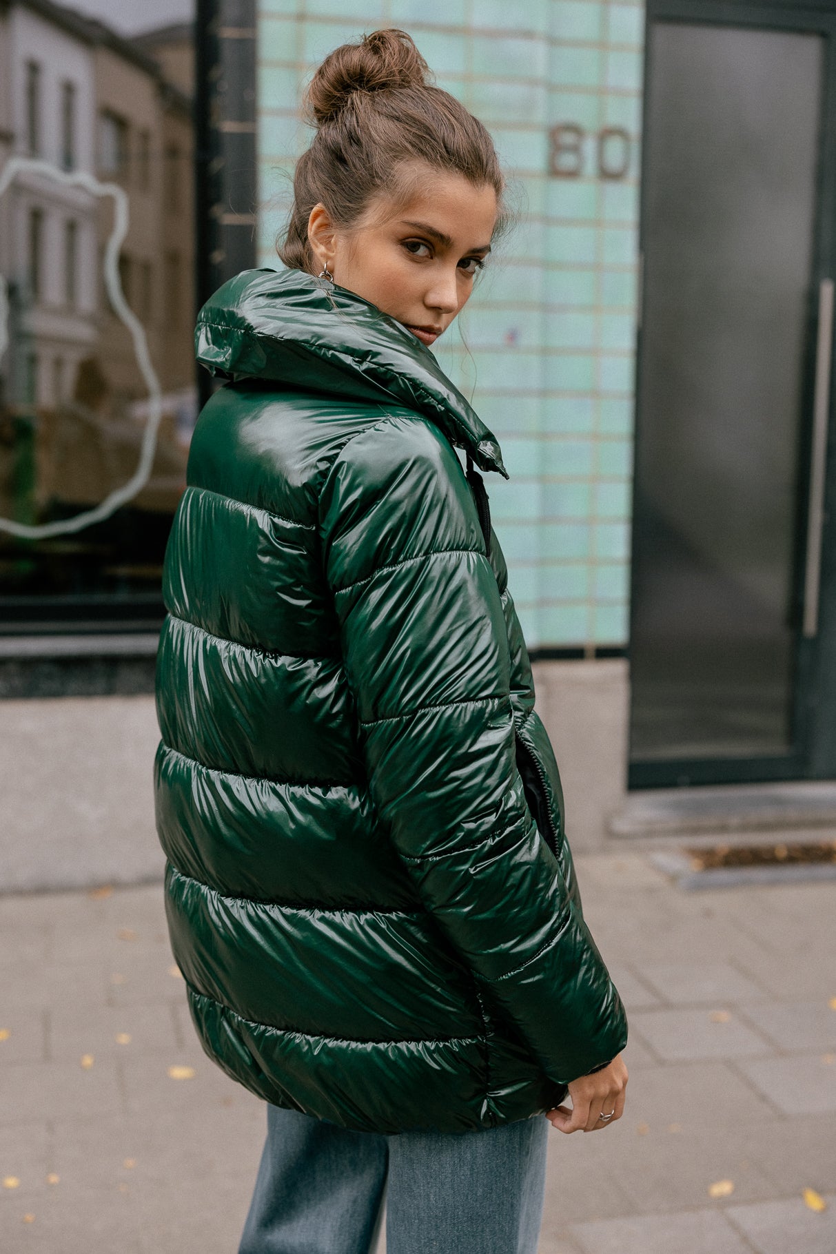 

Parka Femme Manily Puff rain forest | Freeman T. Porter