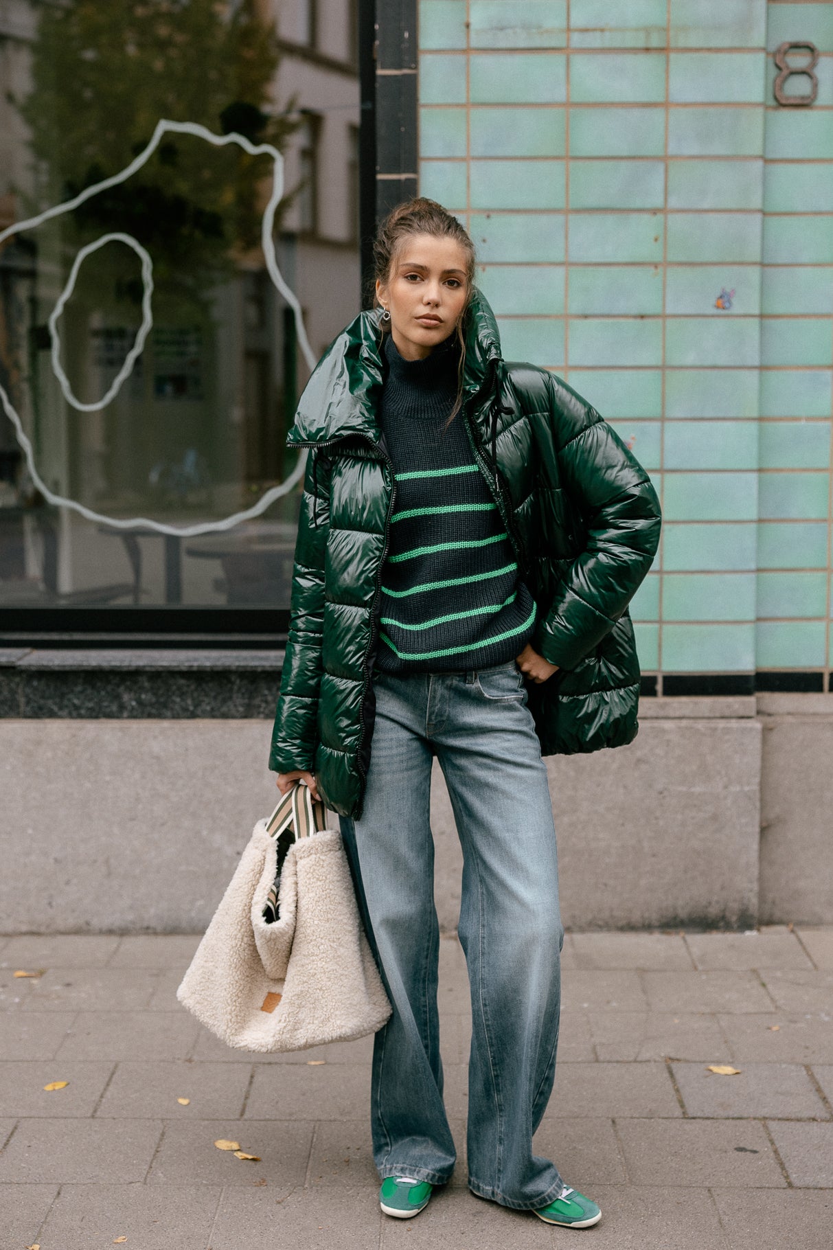 

Parka Femme Manily Puff rain forest | Freeman T. Porter