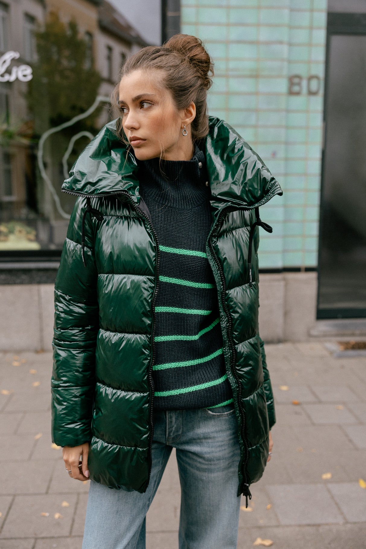 

Parka Femme Manily Puff rain forest | Freeman T. Porter