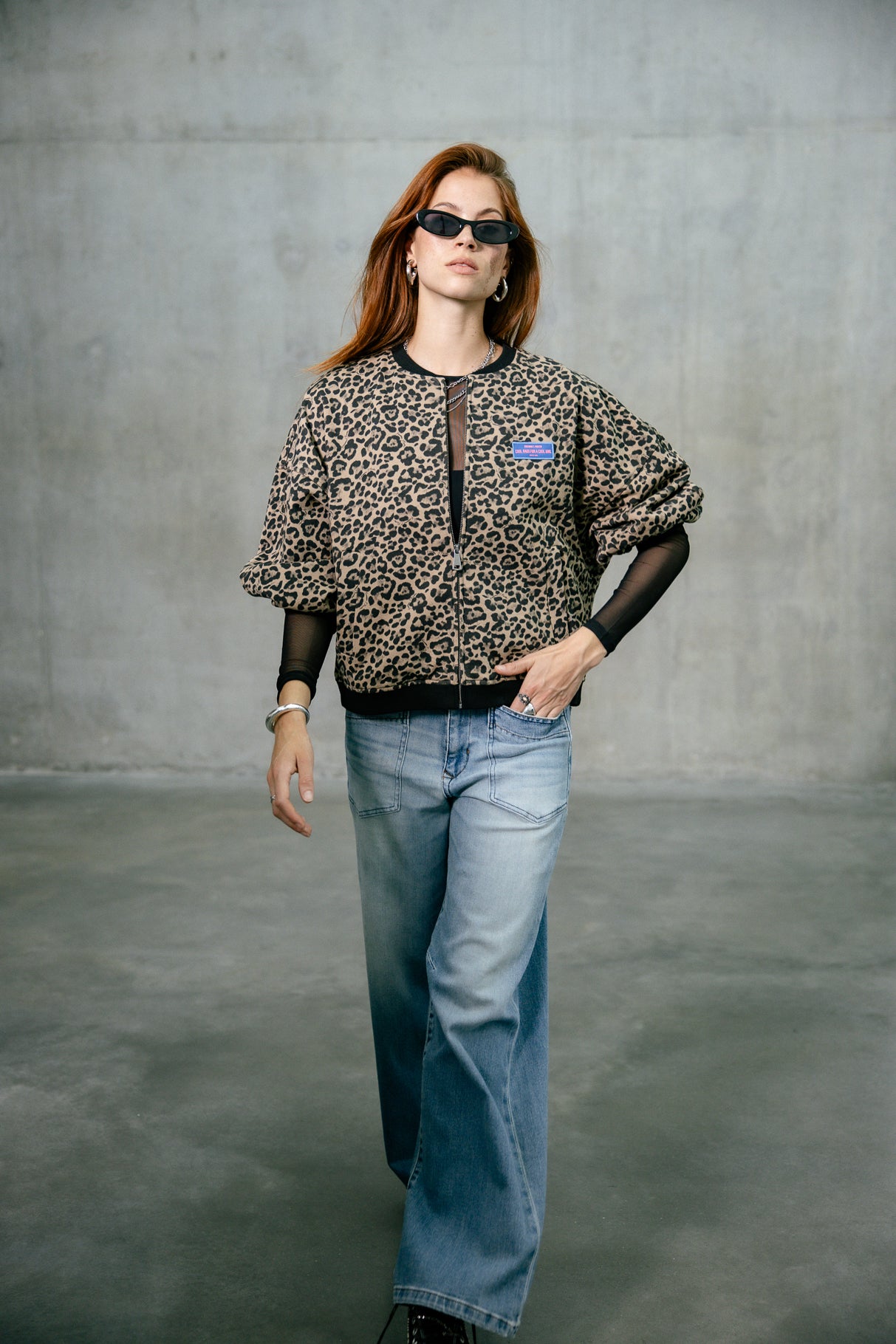 

Veste imprimée léopard Woman Vega Leo original | Freeman T. Porter