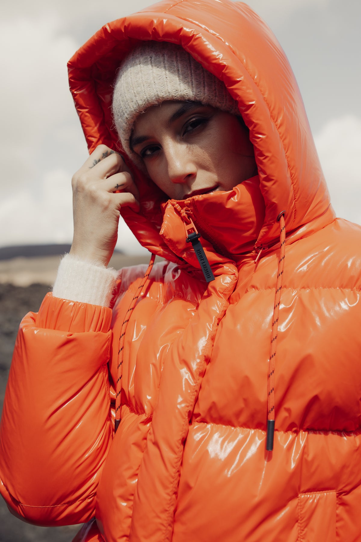 

Kurze Steppjacke Damen Vardia Puff cherry tomato | Freeman T. Porter