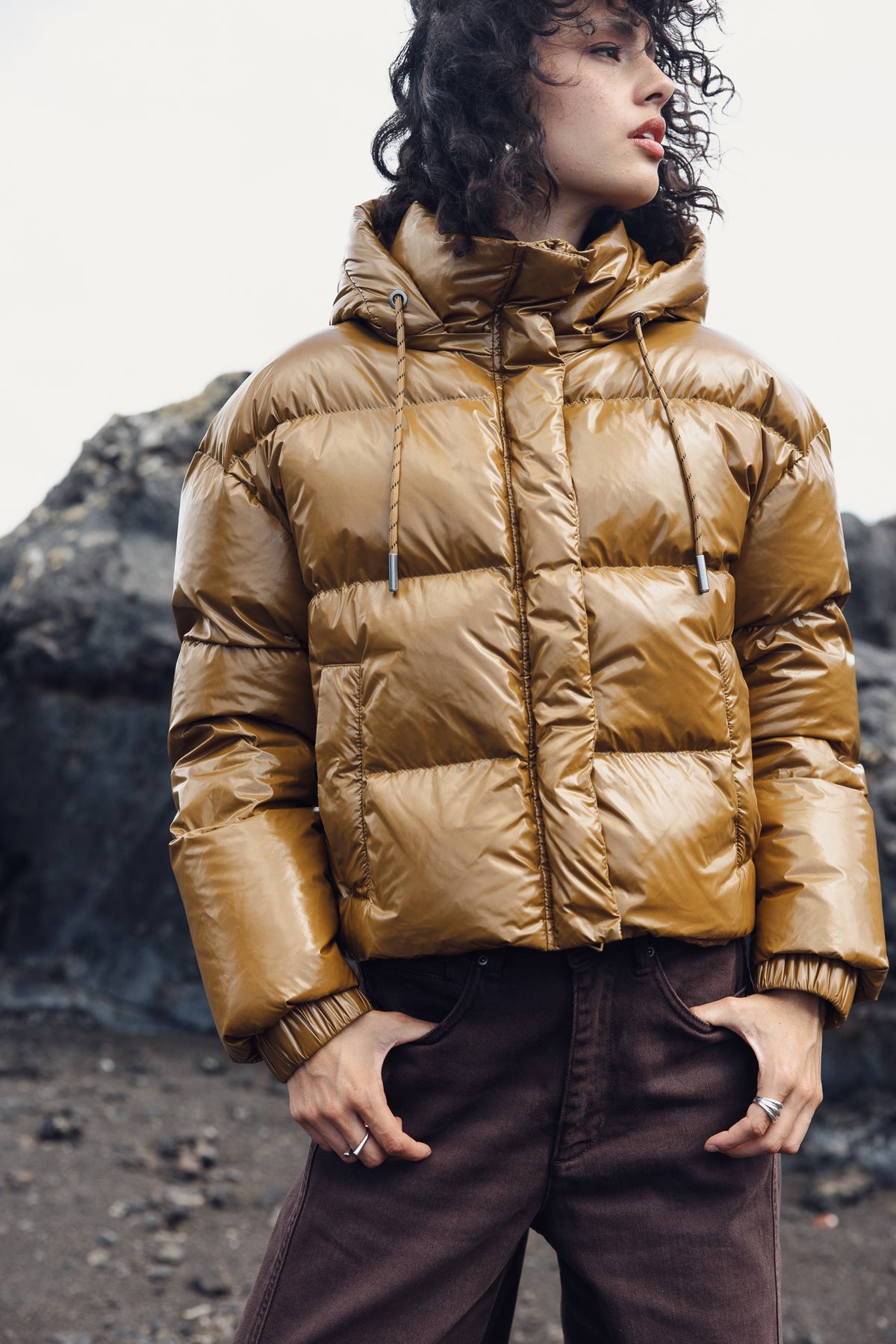   
            

Kurze Daunenjacke Damen Vardia Puff bronze mist | Freeman T. Porter
          