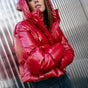 

Doudoune courte Frau Vardia Puff tango red | Freeman T. Porter