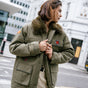 

Parka à patch Femme Vatilie Patches khaki | Freeman T. Porter