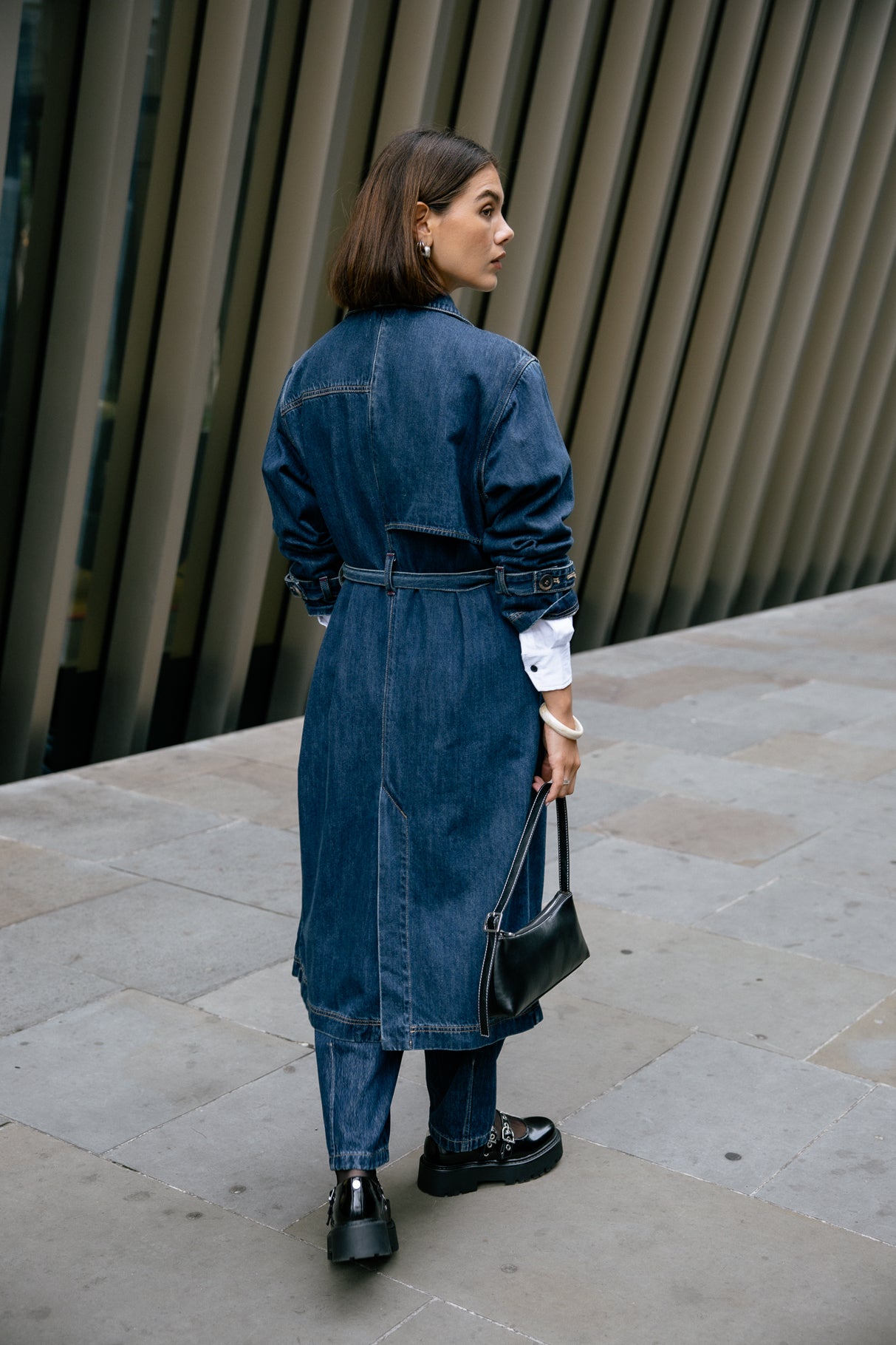 

Trench long Woman Paula Denim wonder | Freeman T. Porter
