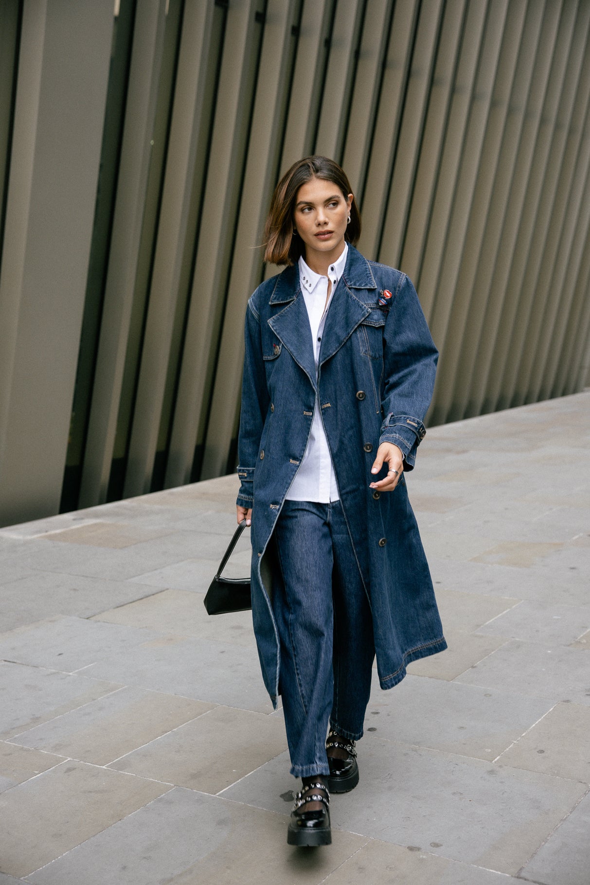 

Trench long Woman Paula Denim wonder | Freeman T. Porter