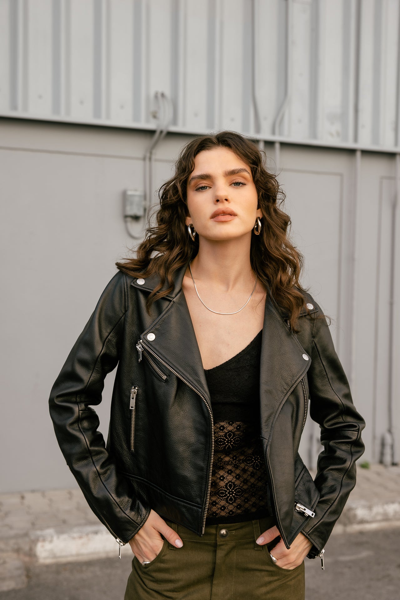 
              

Veste en cuir Femme Kenny Cuir black | Freeman T. Porter
            