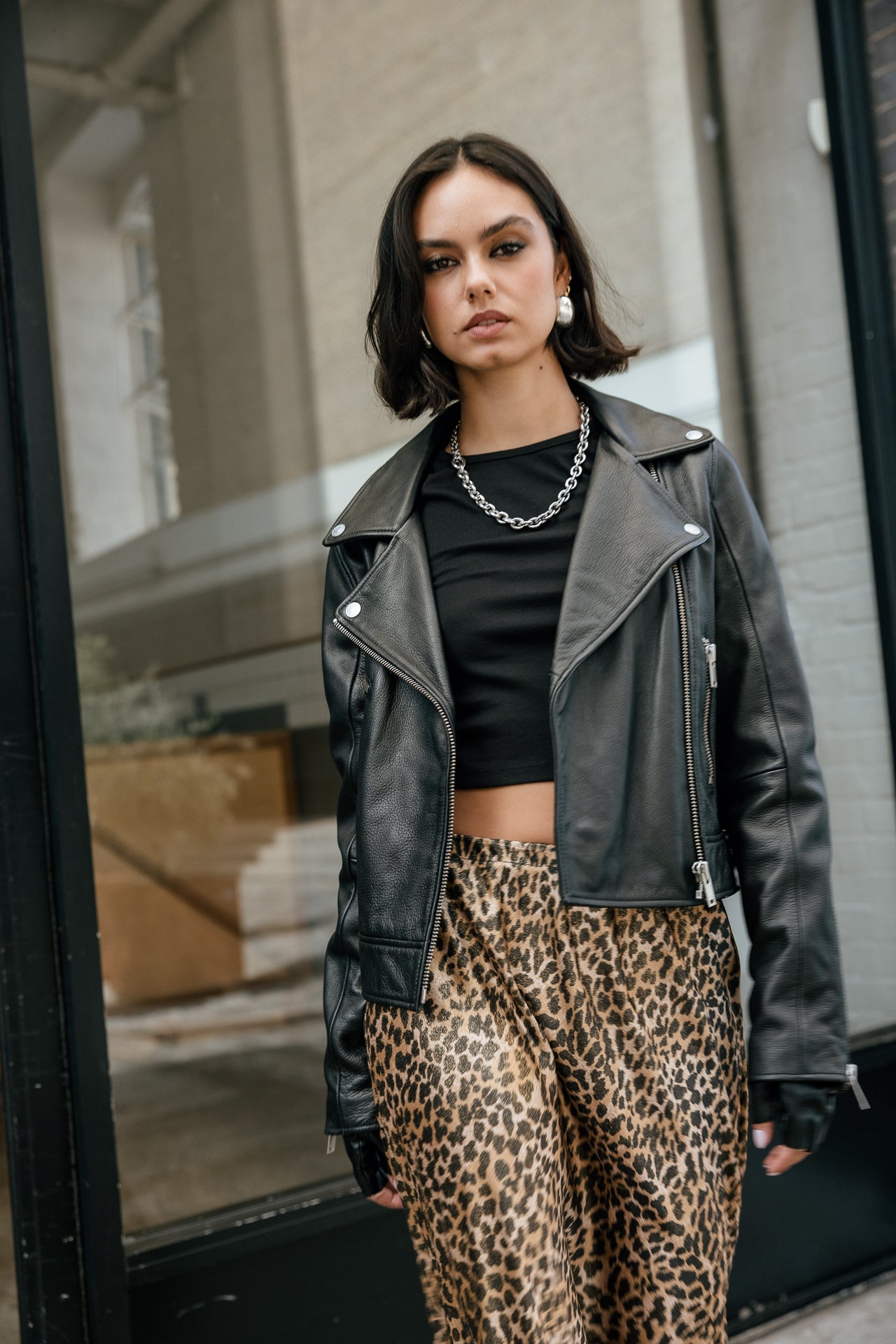 

Leren jas Dames Kenny Cuir black | Freeman T. Porter