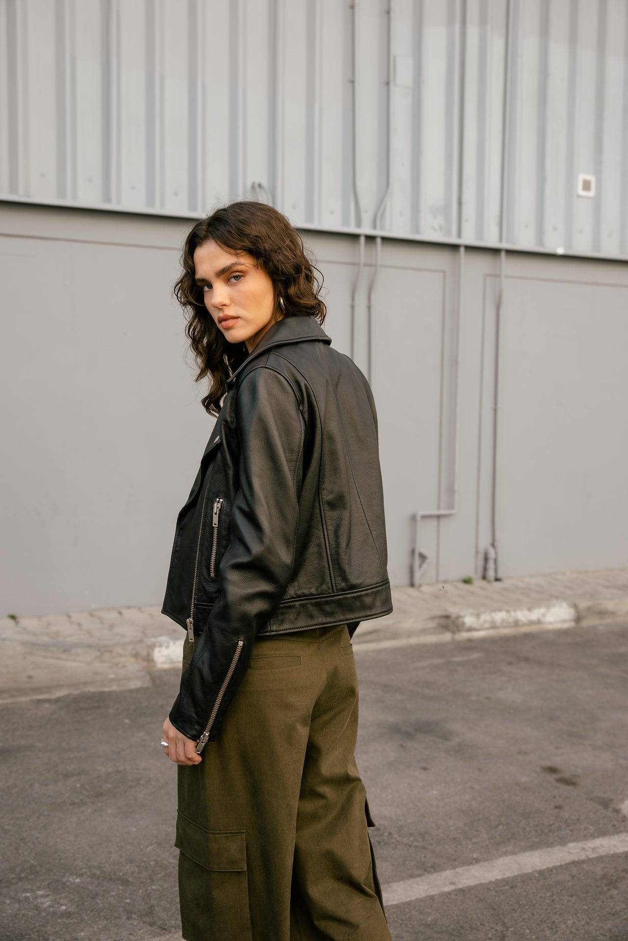 

Veste en cuir Femme Kenny Cuir black | Freeman T. Porter