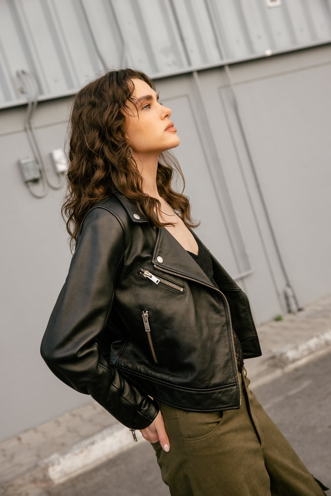 

Veste en cuir Femme Kenny Cuir black | Freeman T. Porter