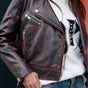 

Veste en cuir Femme Kenny Cuir rust | Freeman T. Porter