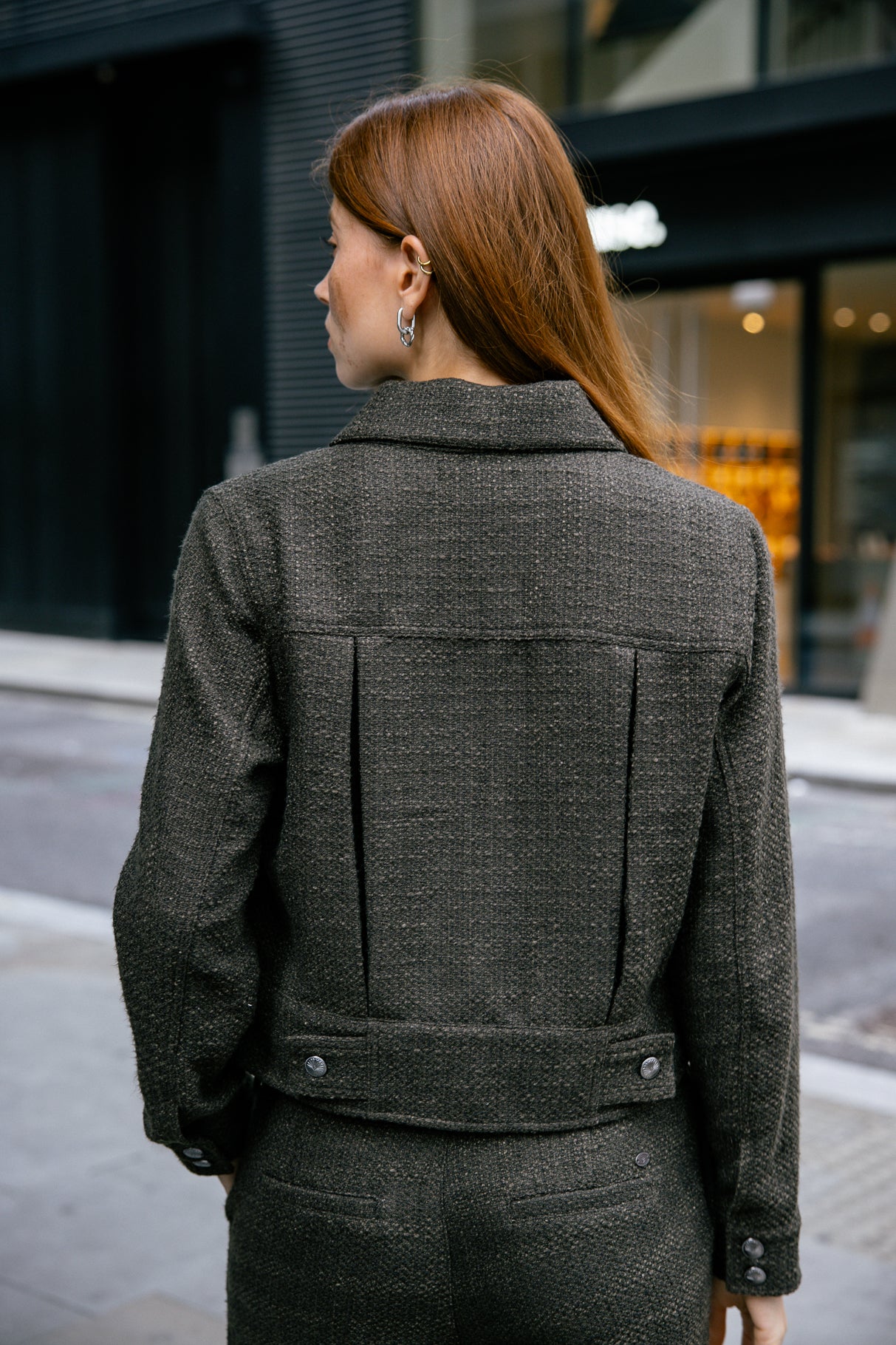 
              

Veste en denim Femme Zolena Wisteria olive night | Freeman T. Porter
            