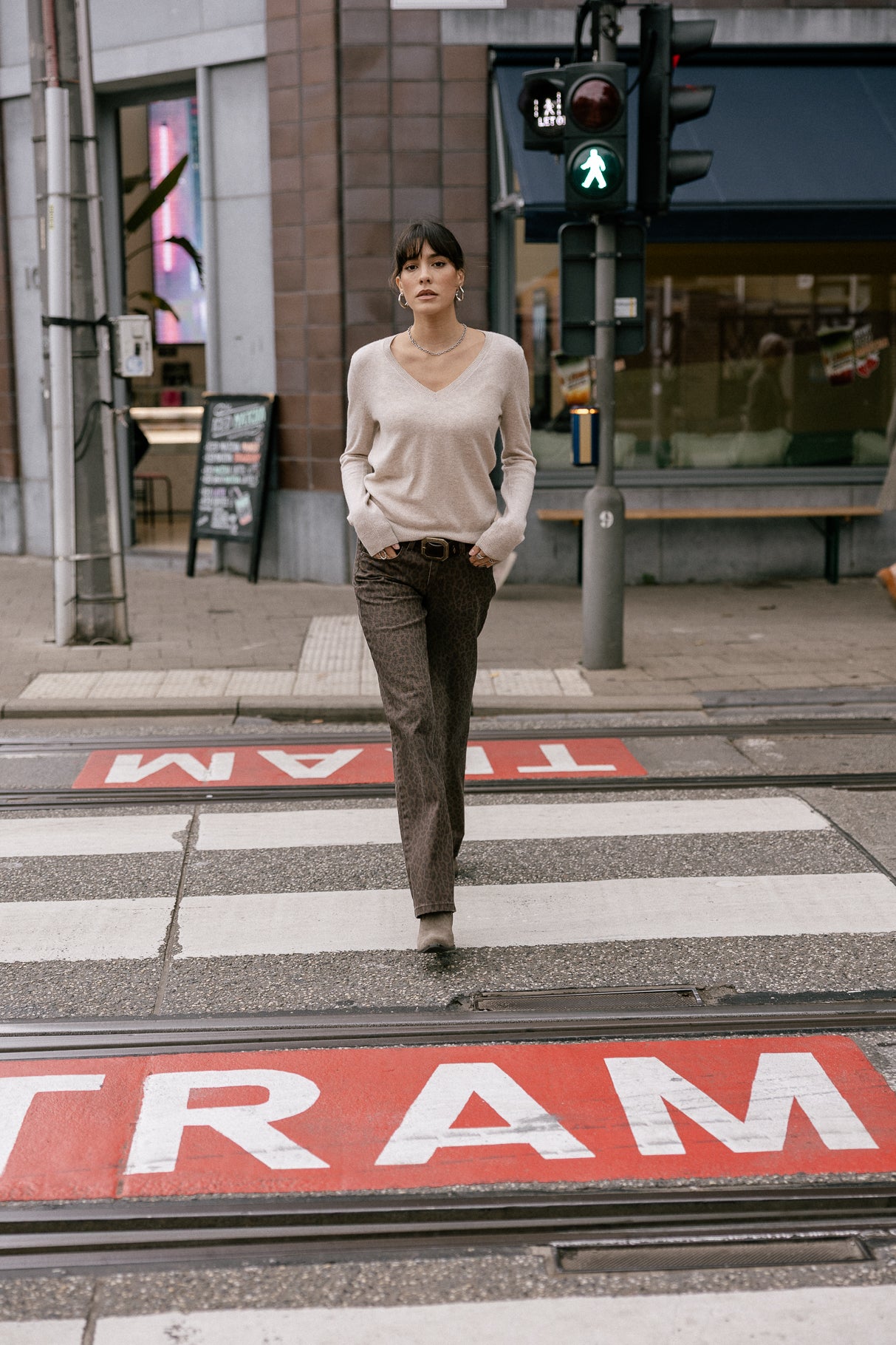 

Pull brodé épaule Femme Preem irish cream | Freeman T. Porter