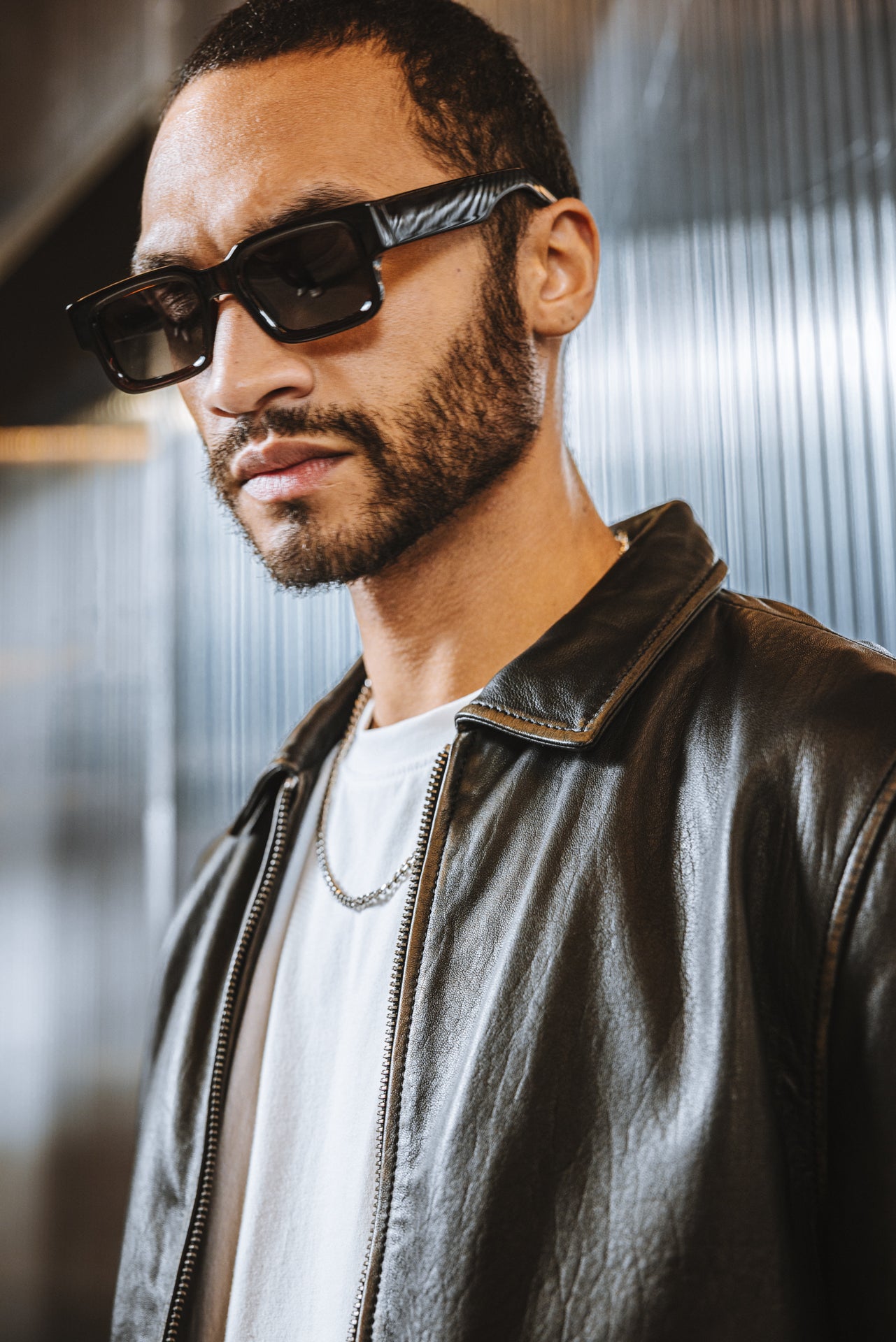 

Leather jacket Men Spencer Sheep Vintage brown | Freeman T. Porter