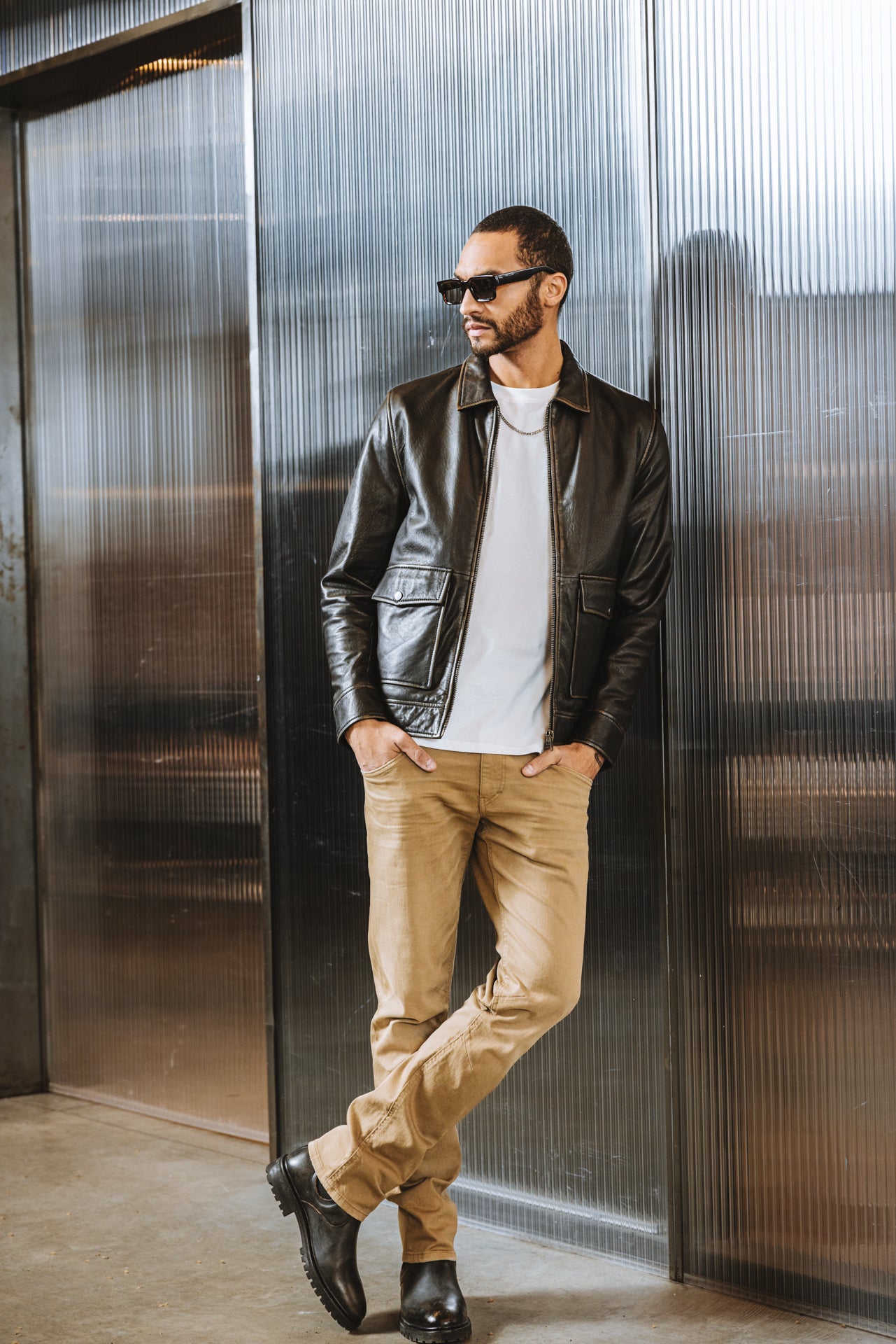 
              

Blouson en cuir Homme Spencer Sheep Vintage brown | Freeman T. Porter
            