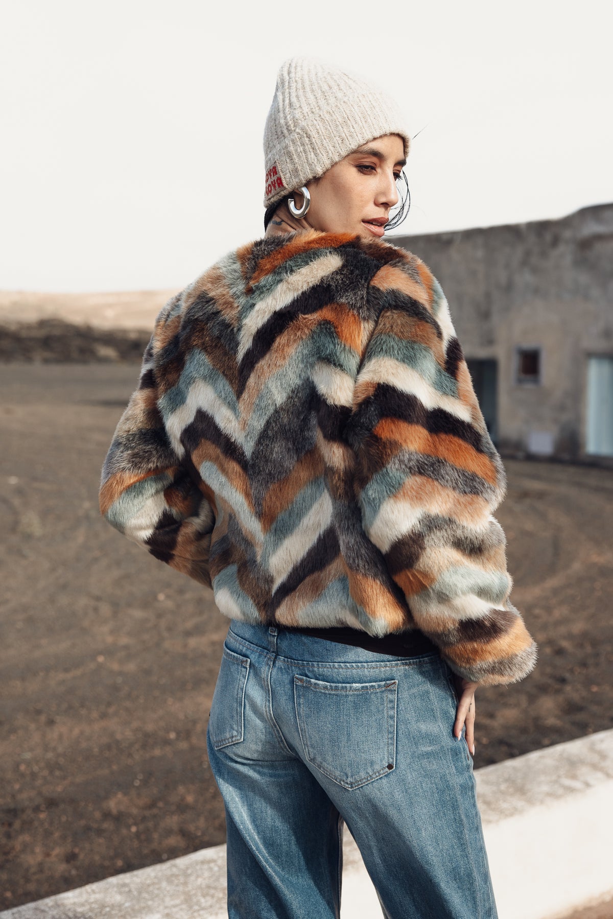 
              

Webpelzjacke Damen Milani Graphic original | Freeman T. Porter
            