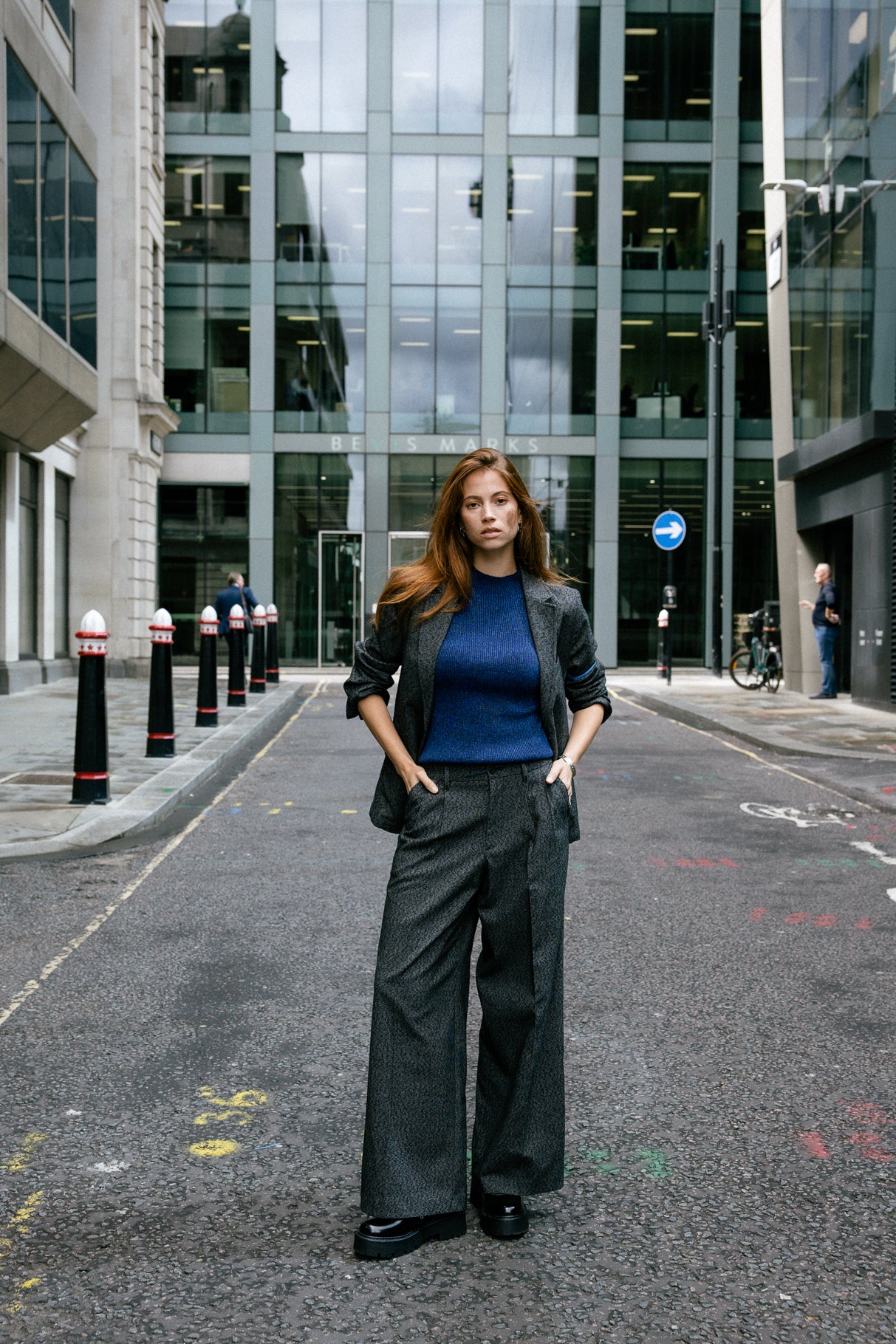 

Blazer ample Frau Maria Brummell moon rock | Freeman T. Porter