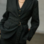 

Blazer ample Frau Maria Oficina black iris | Freeman T. Porter