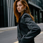

Blazer ample Woman Maria Oficina black iris | Freeman T. Porter