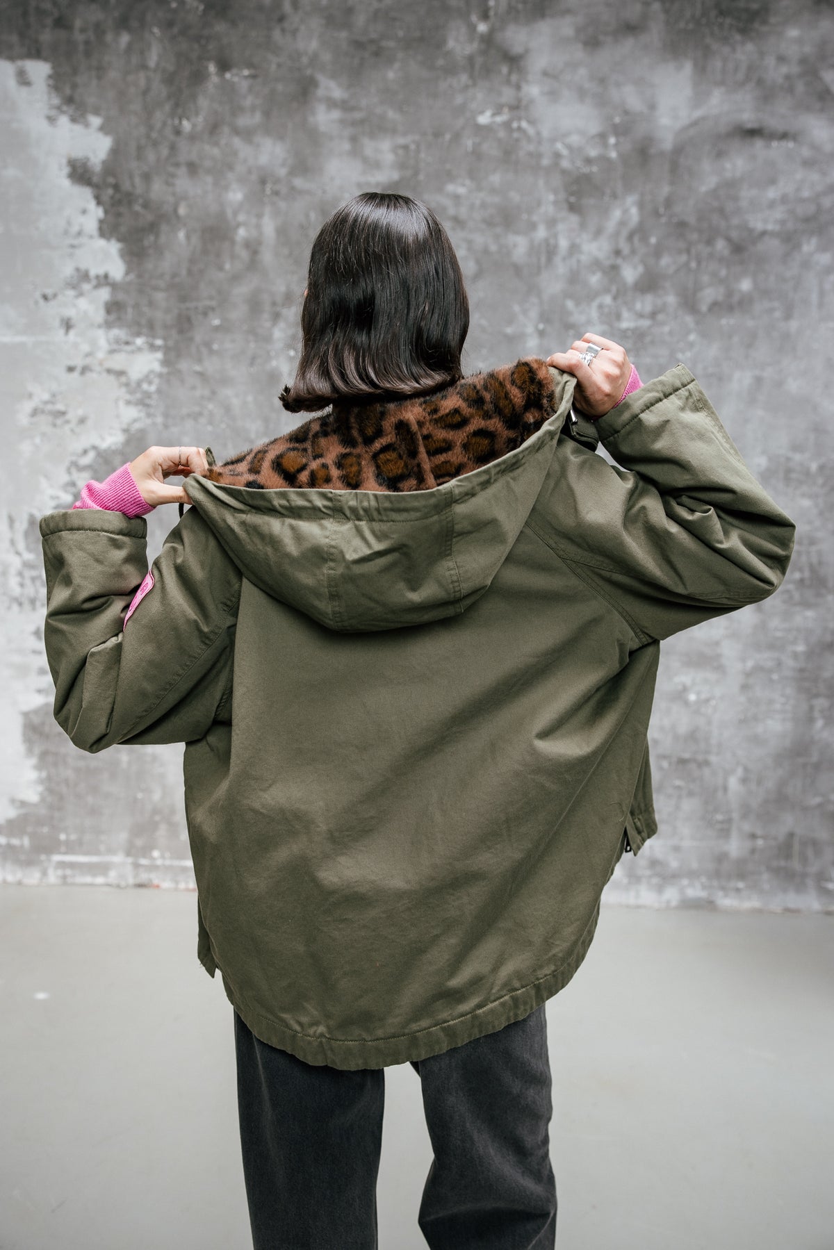 
              

Kurzer Parka mit Kapuze Damen Vendana Leo olive night | Freeman T. Porter
            