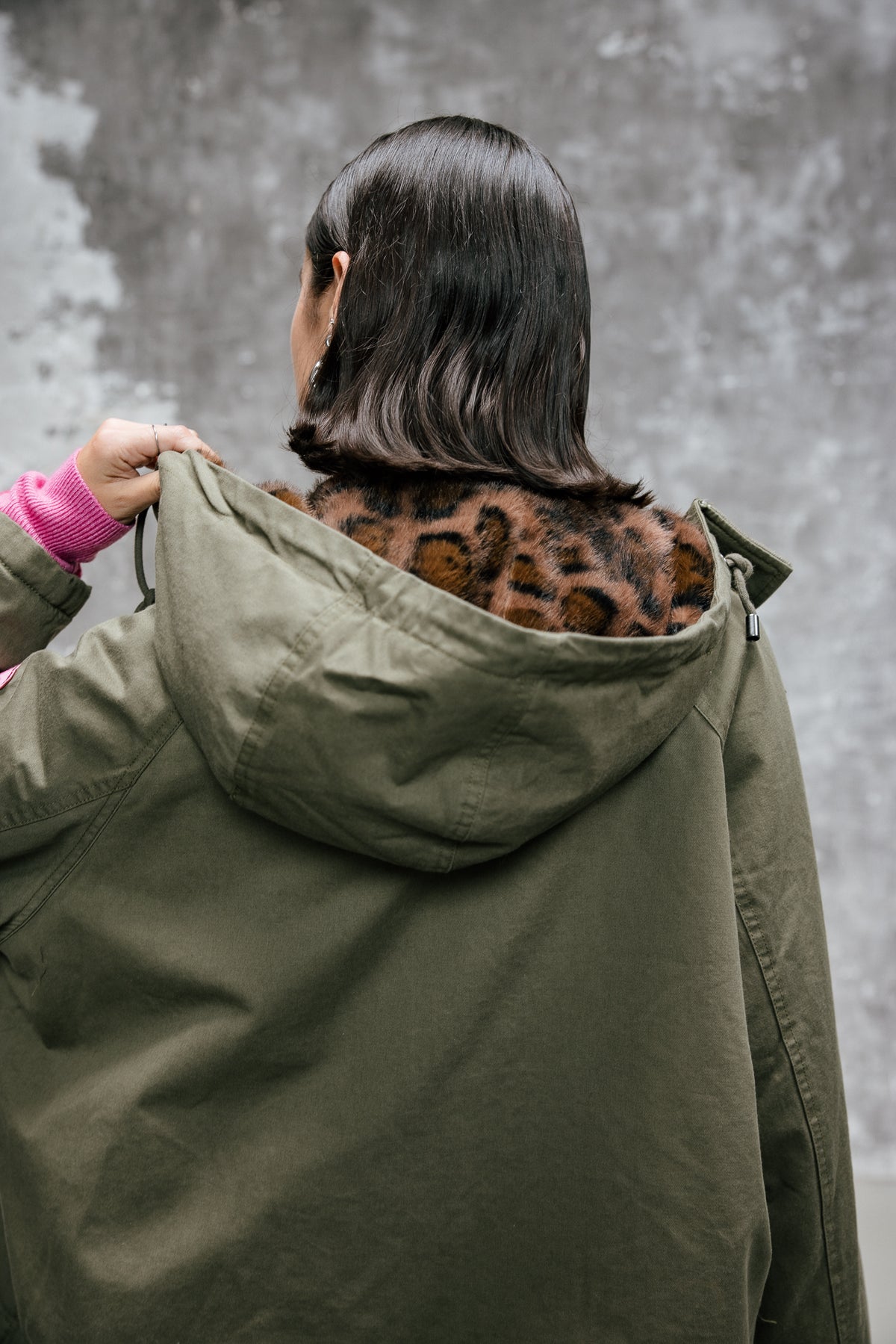 

Short hooded parka Women Vendana Leo olive night | Freeman T. Porter