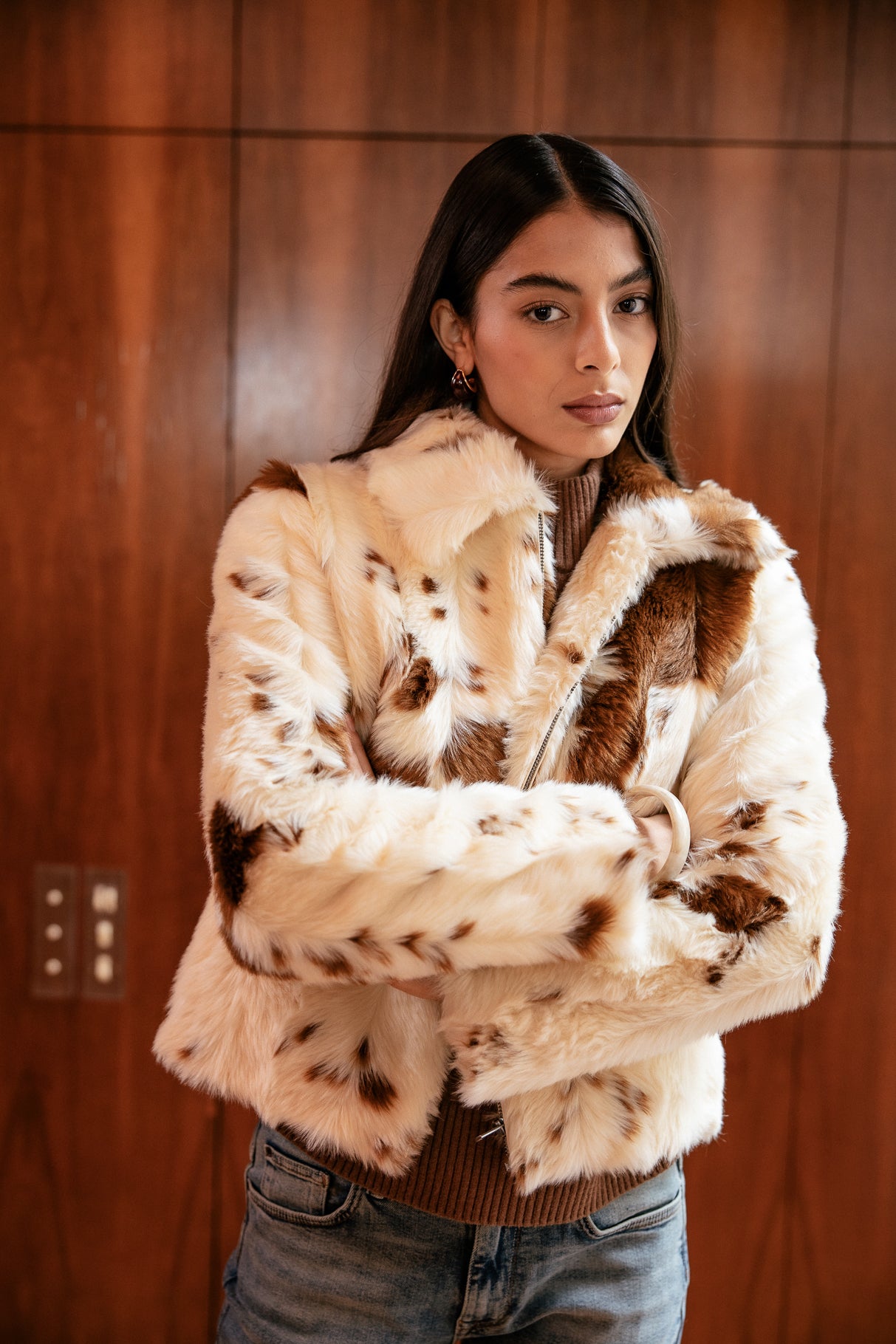 

Veste en fausse fourrure Femme Cecilio Fur original | Freeman T. Porter