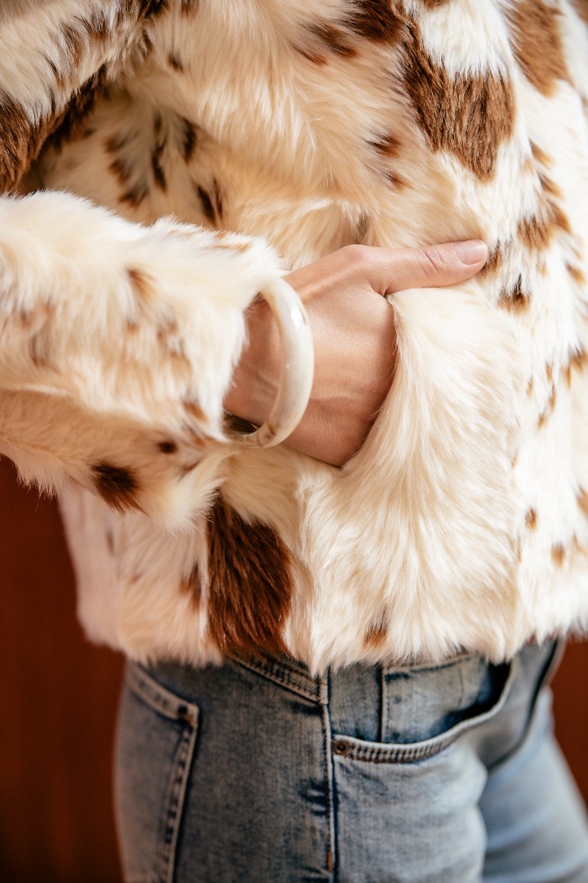 

Veste en fausse fourrure Femme Cecilio Fur original | Freeman T. Porter