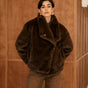 

Veste en fausse fourrure Femme Marbela Fur brown | Freeman T. Porter